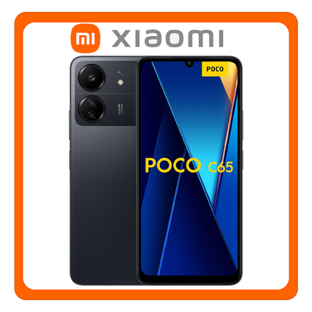 Xiaomi Poco C65 Dual SIM (6GB/128GB)), Brand New Smartphone Mobile Phone Κινητό Black Μαύρο
