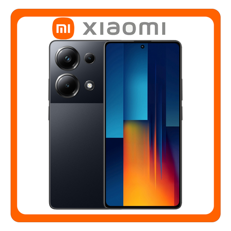 Xiaomi Poco M6 Pro Dual SIM (8GB/256GB), Brand New Smartphone Mobile Phone Κινητό Black ΜαύροXiaomi Poco M6 Pro Dual SIM (8GB/256GB), Brand New Smartphone Mobile Phone Κινητό Black Μαύρο