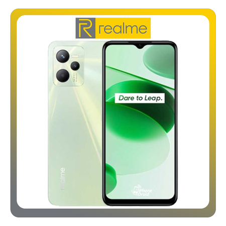 Realme C35 Dual SIM (4GB/64GB), Brand New Smartphone Mobile Phone Κινητό Glowing Green Πράσινο