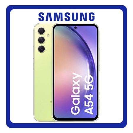 Samsung Galaxy A54 5G Dual SIM (8GB/256GB) Brand New Smartphone Mobile Phone Κινητό Awesome Lime