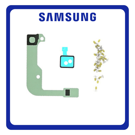 Γνήσια Original Samsung Galaxy S23 Plus 5G (SM-S916B, SM-S916B/DS), Rework Adhesive Tape Kit Battery Cover Film Glue, Πίσω Διπλής Όψης Κόλλα GH82-30556A (Service Pack By Samsung)