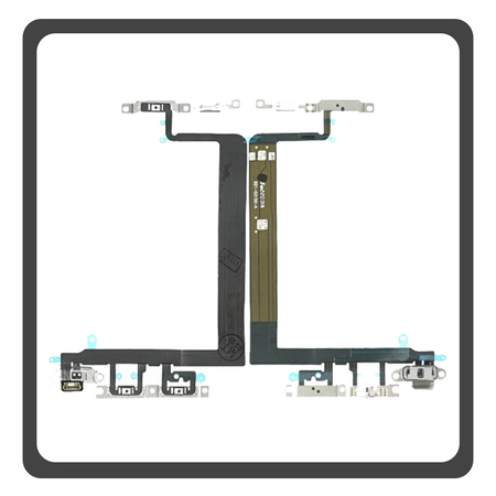 HQ OEM Συμβατό Με Apple iPhone 13 (A2633, A2482) Power Key Flex Cable On/Off + Volume Key Buttons Καλωδιοταινία Πλήκτρων Εκκίνησης + Έντασης Ήχου (Premium A+)