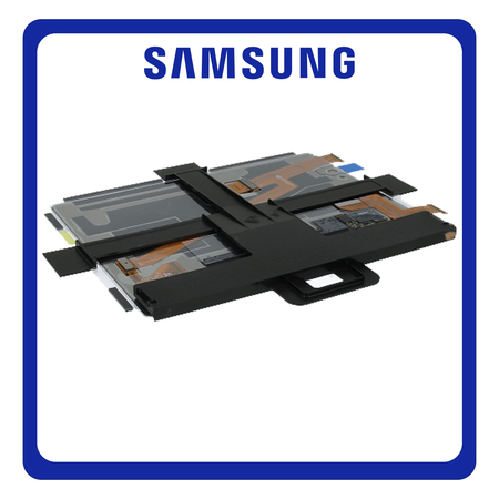 Γνήσια Original Samsung Galaxy Z Fold3 (SM-F926B, SM-F926B/DS) Foldable Dynamic AMOLED 2X LCD Display Screen Assembly Οθόνη + Touch Screen Digitizer Inner Μηχανισμός Αφής Black Μαύρο GH96-14410A (Service Pack By Samsung)