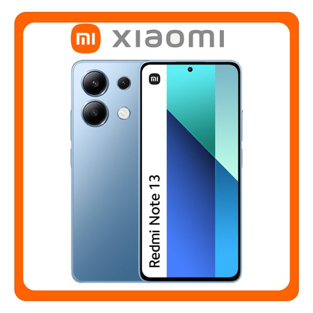 Xiaomi Redmi Note 13 4G NFC Dual SIM (6GB/128GB), Brand New Smartphone Mobile Phone Κινητό Ice Blue Μπλε