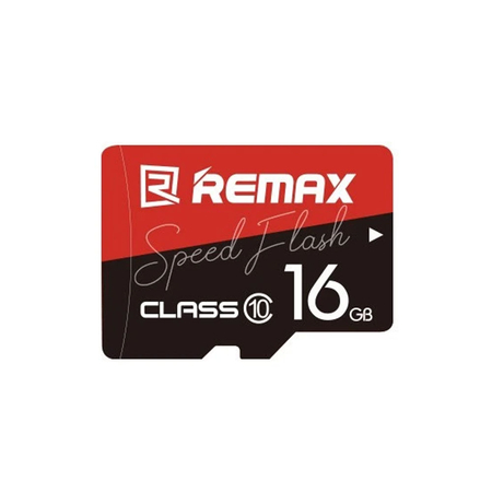 Memory Card Remax Speed Flash, Micro sd, 16gb, Class 10, uhs-1, red - 62057