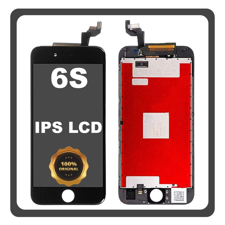 Γνήσια Original For Apple iPhone 6S, iPhone6S (A1633, A1688) IPS LCD Display Screen Assembly Οθόνη + Touch Screen Digitizer Μηχανισμός Αφής Space Gray Μαύρο (Lifetime Warranty Για Συνεργάτες B2B​)