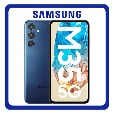 Samsung Galaxy M35 5G Dual SIM (6GB/128GB) Brand New Smartphone Mobile Phone Κινητό Dark Blue