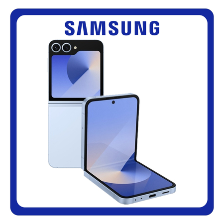 Samsung Galaxy Z Flip6 5G (12GB/512GB) Brand New Smartphone Mobile Phone Κινητό Blue Μπλε