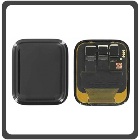 Γνήσια Original Apple Watch SE 40mm (A2475, A2476, A2477, A2478), (Apple Watch Series 7) Retina LTPO OLED LCD Display Screen Assembly Οθόνη + Touch Screen Digitizer Μηχανισμός Αφής For Smart Watch Ρολόι Black Μαύρο (Pulled)
