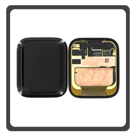 Γνήσια Original Apple Watch 6 44mm A2293, A2294, A2375, A2376, A2291, A2292 (Apple Watch Series 6) Retina LTPO OLED LCD Display Screen Assembly Οθόνη + Touch Screen Digitizer Μηχανισμός Αφής For Smart Watch Ρολόι Black Μαύρο Pulled