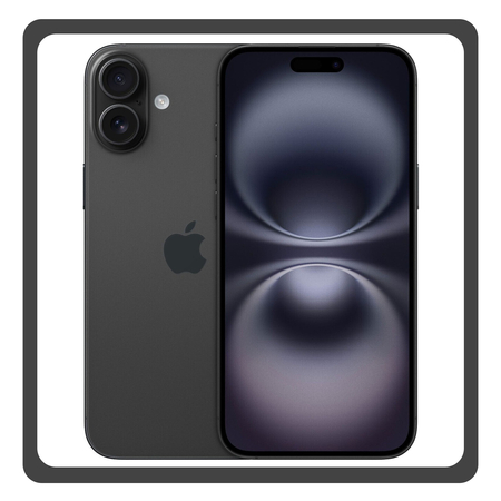 Apple iPhone 16 Plus 5G (8GB/128GB) Brand New Smartphone Mobile Phone Κινητό Black​ Μαύρο