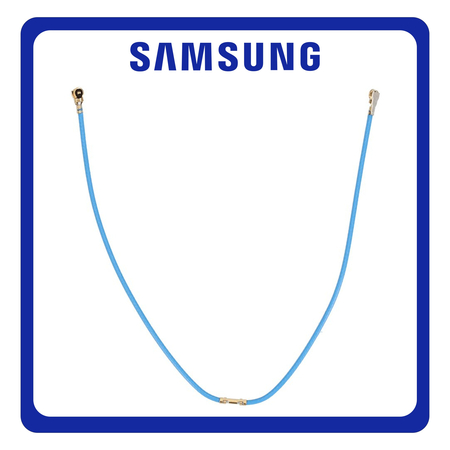 Γνήσια Original Samsung Galaxy A25 5G (SM-A256E, SM-A256E/DS) Coaxial Antenna Signal Module Flex Cable Ομοαξονικό Καλώδιο Κεραίας 120.7 mm Βlue Μπλε GH39-02148A (Service Pack By Samsung)