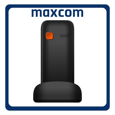 MaxCom MM426 SE Dual SIM, Brand New Feature Mobile Phone Κινητό με Μεγάλα Κουμπιά Black Μαύρο