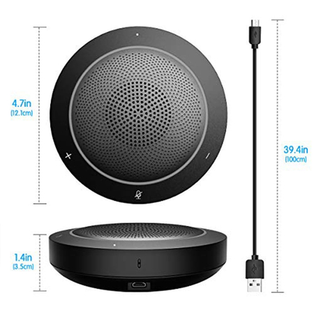 Kaysuda Πανκατευθυντικό Μικρόφωνο 360° usb με Echo Cancellation