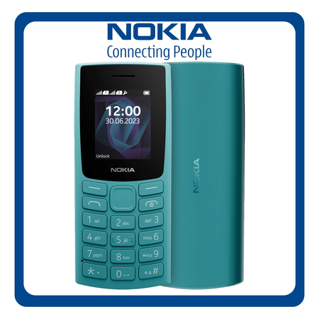 Nokia 105 (2023) Dual SIM, Brand New Feature Mobile Phone Κινητό με Μεγάλα Κουμπιά Blue Μπλε