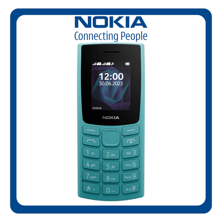Nokia 105 (2023) Dual SIM, Brand New Feature Mobile Phone Κινητό με Μεγάλα Κουμπιά Blue Μπλε
