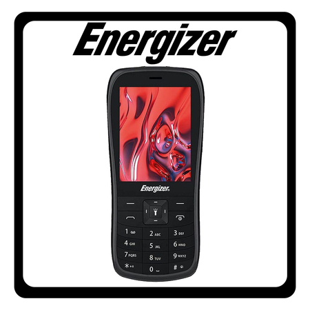 Energizer E29 Dual SIM, Brand New Feature Mobile Phone Κινητό με Κουμπιά Black Μαύρο