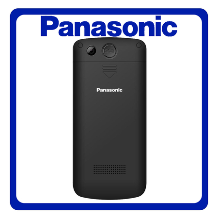 Panasonic KX-TU110 Dual SIM, Brand New Feature Mobile Phone Κινητό με Κουμπιά Black Μαύρο