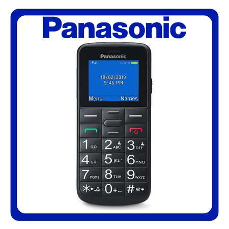 Panasonic KX-TU110 Dual SIM, Brand New Feature Mobile Phone Κινητό με Κουμπιά Black ΜαύροPanasonic KX-TU110 Dual SIM, Brand New Feature Mobile Phone Κινητό με Κουμπιά Black Μαύρο