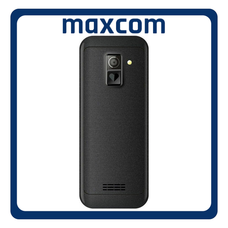 MaxCom MM735 Single SIM, Brand New Feature Mobile Phone Κινητό με Κουμπιά + Ασύρματο Βραχιόλι Black Μαύρο