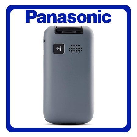 Panasonic KX-TU400 Single SIM, Brand New Feature Mobile Phone Κινητό με Μεγάλα Κουμπιά Gray Γκρι