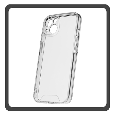 Θήκη Πλάτης - Back Cover, Silicone Σιλικόνη Transparent Διάφανο Crystal Case iPhone 15