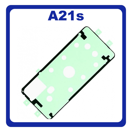 Original Γνήσιο Samsung Galaxy A21s A217 (A217F, A217F/DS, A217F/DSN, A217M, A217M/DS, A217N) Adhesive Foil Sticker Battery Cover Tape Κόλλα Διπλής Όψης Πίσω Κάλυμμα Kαπάκι Μπαταρίας GH81-18831A (Service Pack By Samsung)