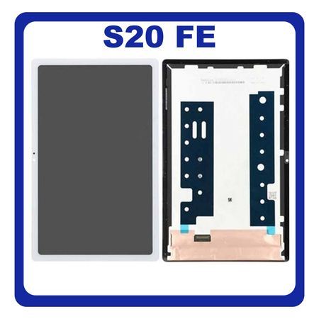 Original Γνήσιο Samsung Galaxy Tab A7 2020 T500 10.4 (SM-T500, SM-T505) TFT LCD Display Screen Assembly Οθόνη + Touch Screen Digitizer Μηχανισμός Αφής Silver Ασημί GH81-19689A (Service Pack By Samsung)