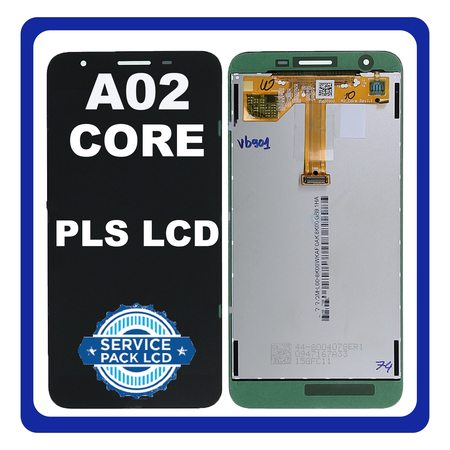 Original Γνήσιο Samsung Galaxy A2 Core 2019 A260 (A260F, A260G) PLS IPS LCD Display Screen Assembly Οθόνη + Touch Screen Digitizer Μηχανισμός Αφής Black Μαύρο GH97-23123A (Service Pack By Samsung)