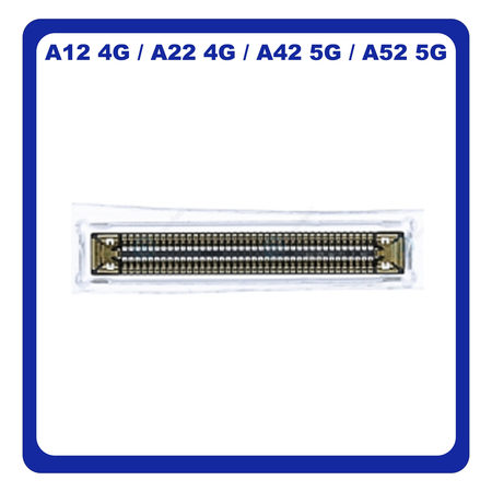 Γνήσια Original Samsung Galaxy A12 (SM-A125F/DSN), A13 (SM-A135F), A22 (SM-A225F), A42 5G (SM-A426B), A52 5G (SM-A526B)  Header Board To Board Board Connector / BTB Socket 2x39 Pin Κονέκτορας Πλακέτας 3710-004501 (Service Pack By Samsung)