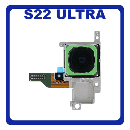 Γνήσια Original Samsung Galaxy S22 Ultra 5G (SM-S908B, SM-S908B/DS), Rear Back Camera Module Flex 108 MP, f/1.8, 23mm (wide), 1/1.33", 0.8µm, PDAF, Laser AF, OIS GH96-14774A (Service Pack By Samsung)