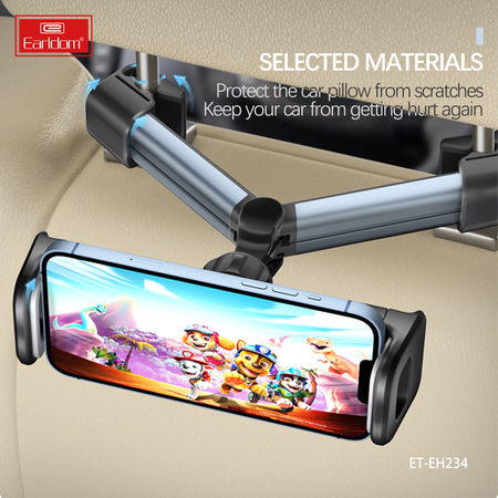 Universal Βάση Tablet Αυτοκινήτου με Κλιπ Earldom et-Eh234, Μαυρο - 17904
