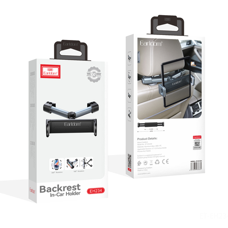 Universal Βάση Tablet Αυτοκινήτου με Κλιπ Earldom et-Eh234, Μαυρο - 17904