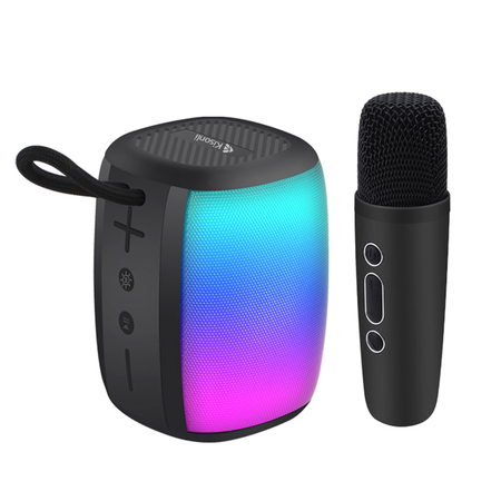 Ηχεἰο Kisonli led-805, Bluetooth, Usb, sd, Aux, fm, Μαυρο - 22316