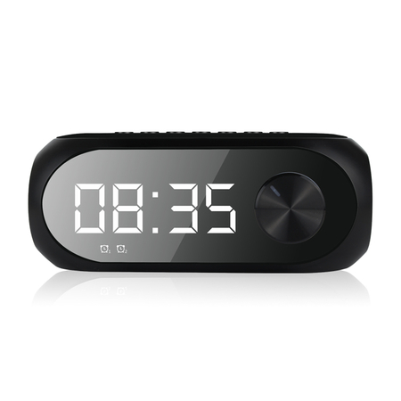 Speaker Kisonli lp-2s, Bluetooth, Clock, sd, fm, Aux, Rgb, Black - 22280