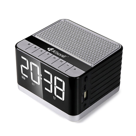 Ηχεἰο Kisonli g8, Bluetooth, Clock, sd, fm, Aux, Rgb, Διαφορετικα Χρωματα - 22281