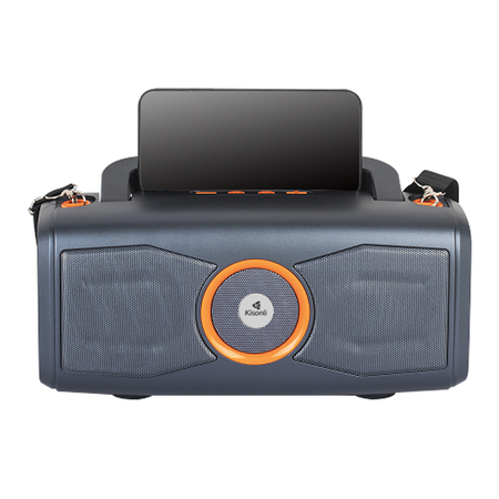 Ηχεἰο Kisonli к2, Bluetooth, Usb, sd, fm, Γκρι - 22292