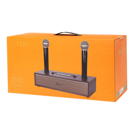 Ηχεἰο Kisonli G102, Karaoke, Bluetooth, Usb, sd, Aux, Διαφορετικα Χρωματα - 22301