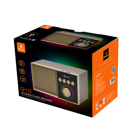 Ηχεἰο Kisonli G10, Bluetooth, Usb, sd, Rgb, Aux, fm, Διαφορετικα Χρωματα - 22308