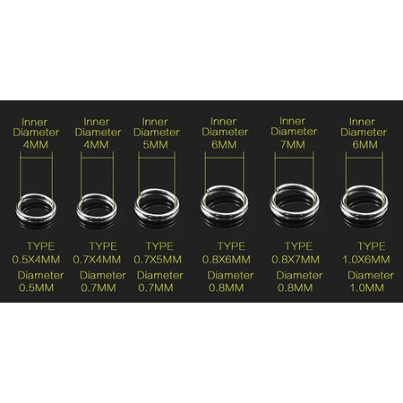 Σετ Κρίκοι Ψαρέματος σε Θήκη - 250 - 831809