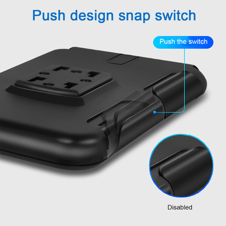 Universal Βάση Στήριξης Ποδηλάτου για Κινητό Earldom et-Eh139, Black - 17902