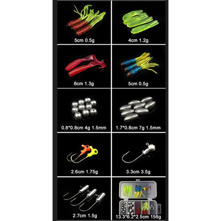 Σετ Αξεσουάρ Ψαρέματος σε Θήκη - 37 - 831830