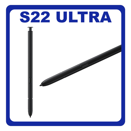 Γνήσια Original Samsung Galaxy Samsung Galaxy S22 Ultra 5G (SM-S908B, SM-S908B/DS, SM-S908) EJ-PS908BB S Pen Inductive Πενάκι Οθόνης Black Μαύρο EJ-PS908BBE (Service Pack By Samsung) (Bulk)