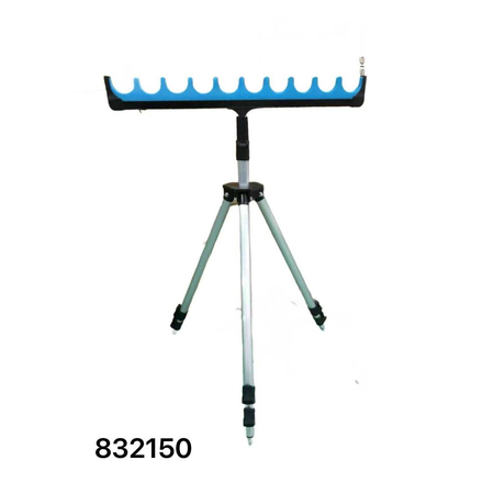 Βάση Στήριξης Καλαμιών 10 Θέσεων - Μεταλλική - 832150