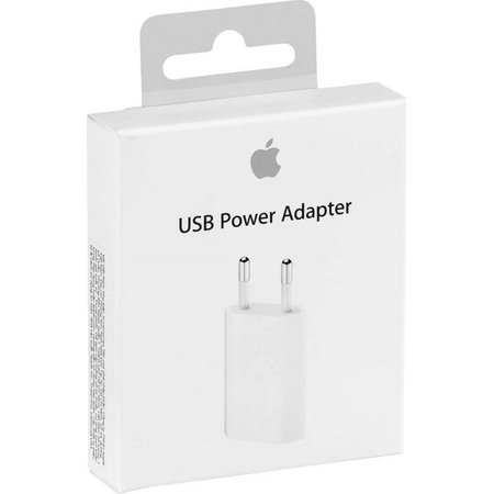 Apple Φορτιστής Χωρίς Καλώδιο με Θύρα usb 5w Power Adapter (Mgn13zm/a) White eu
