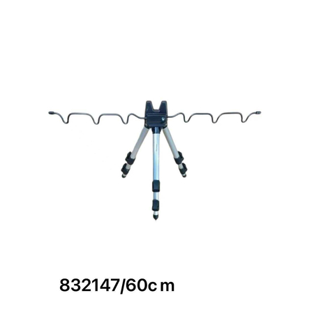 Βάση Στήριξης Καλαμιών 6 Θέσεων - Μεταλλική - 60cm - 832147
