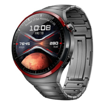 Huawei Watch 4 pro Space Edition 48mm mds-Al00 Aerospace-Grade Titanium Case / Grey Titanium Strap eu