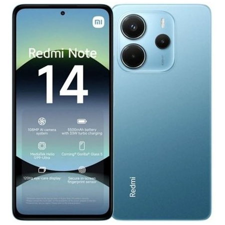 Xiaomi Redmi Note 14 128gb Rom/6gb ram Ocean Blue eu