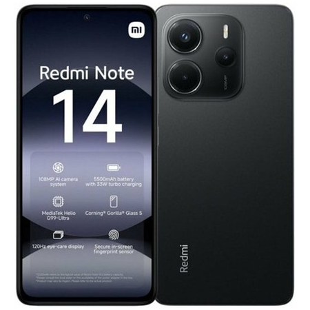 Xiaomi Redmi Note 14 128gb Rom/6gb ram Midnight Black eu