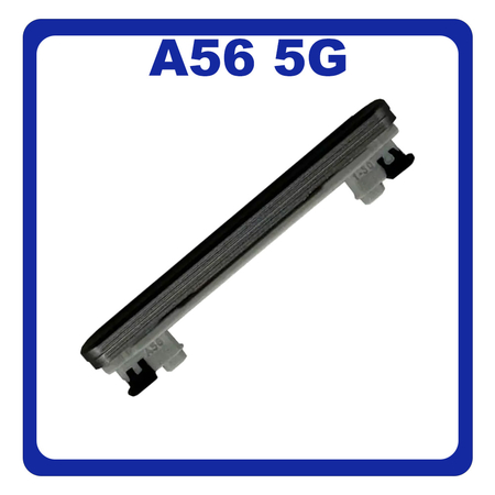 Γνήσια Original Samsung Galaxy A56 5G (SM-A566V, SM-A566B) Volume Button External Side Keys Πλαϊνό Πλήκτρο Κουμπί Ρύθμισης Έντασης Ήχου Awesome Graphite Γκρι GH98-49944A (Service Pack By Samsung)